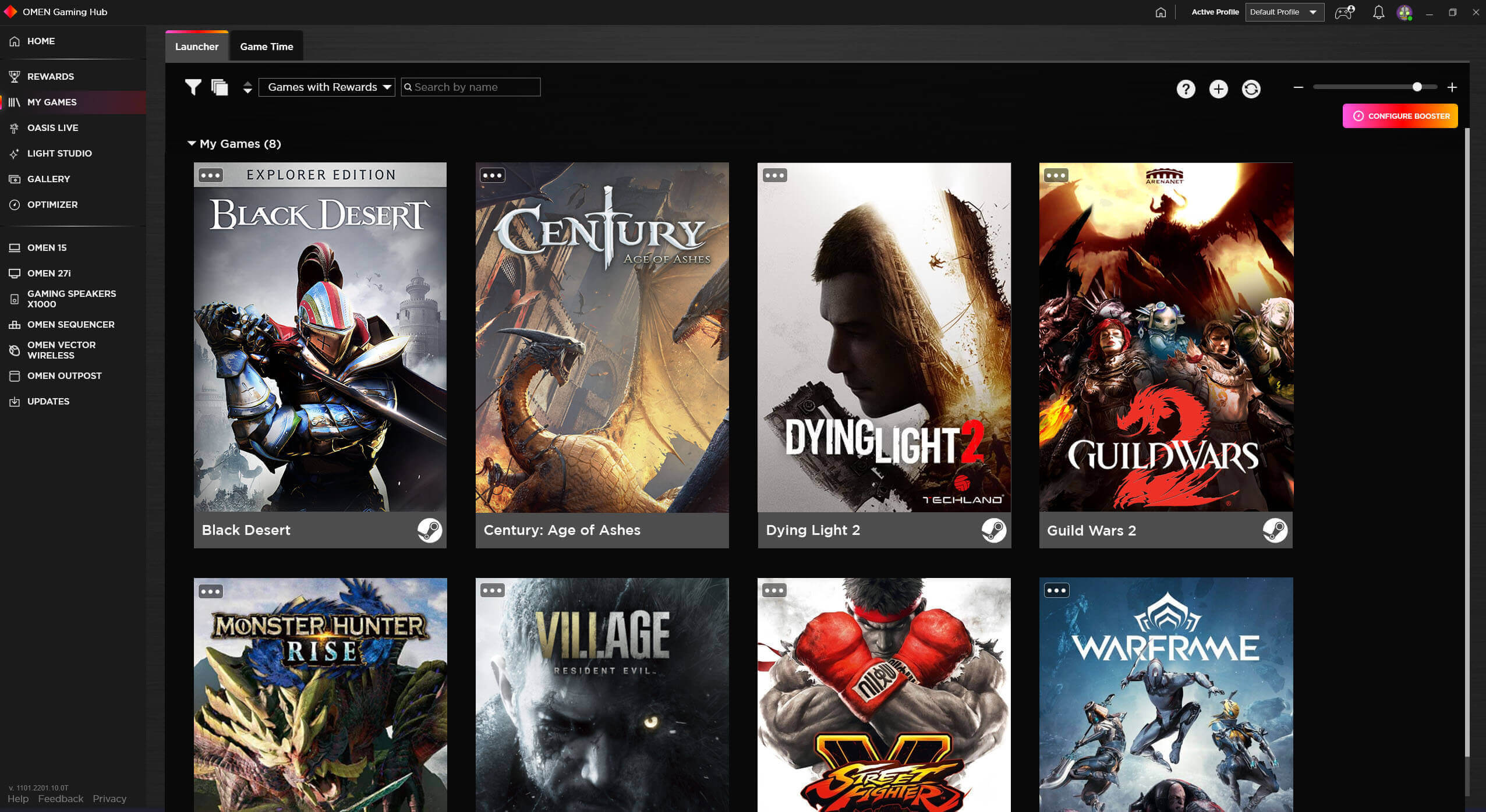 Game launcher