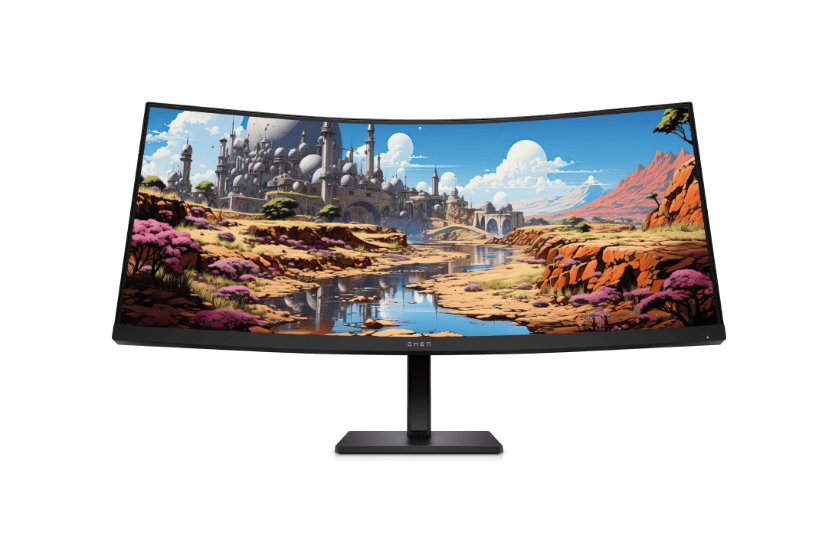  IMAGE ALT TITLE​  OMEN 34c GAMING MONITOR​