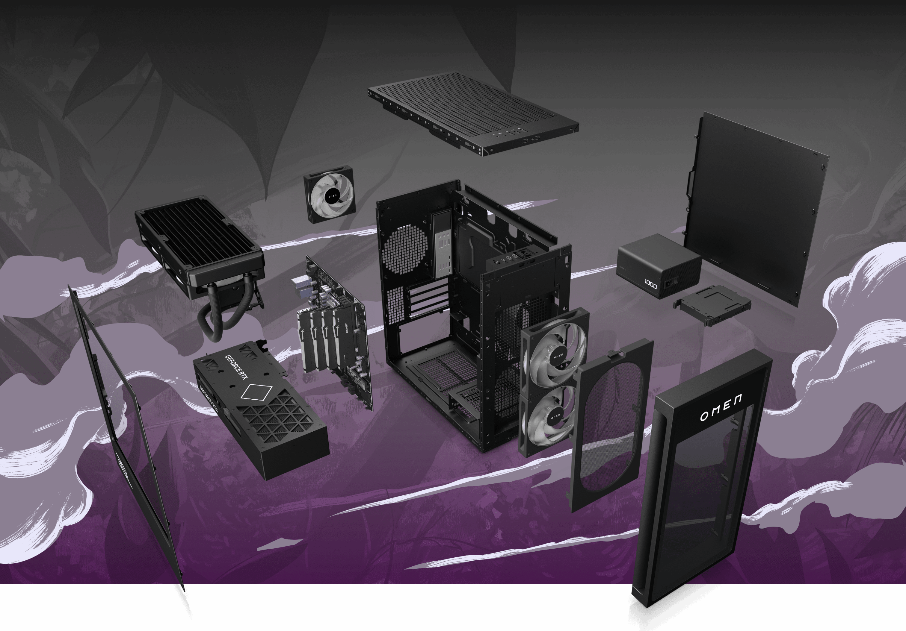 OMEN 35L EXPLODED VIEW​