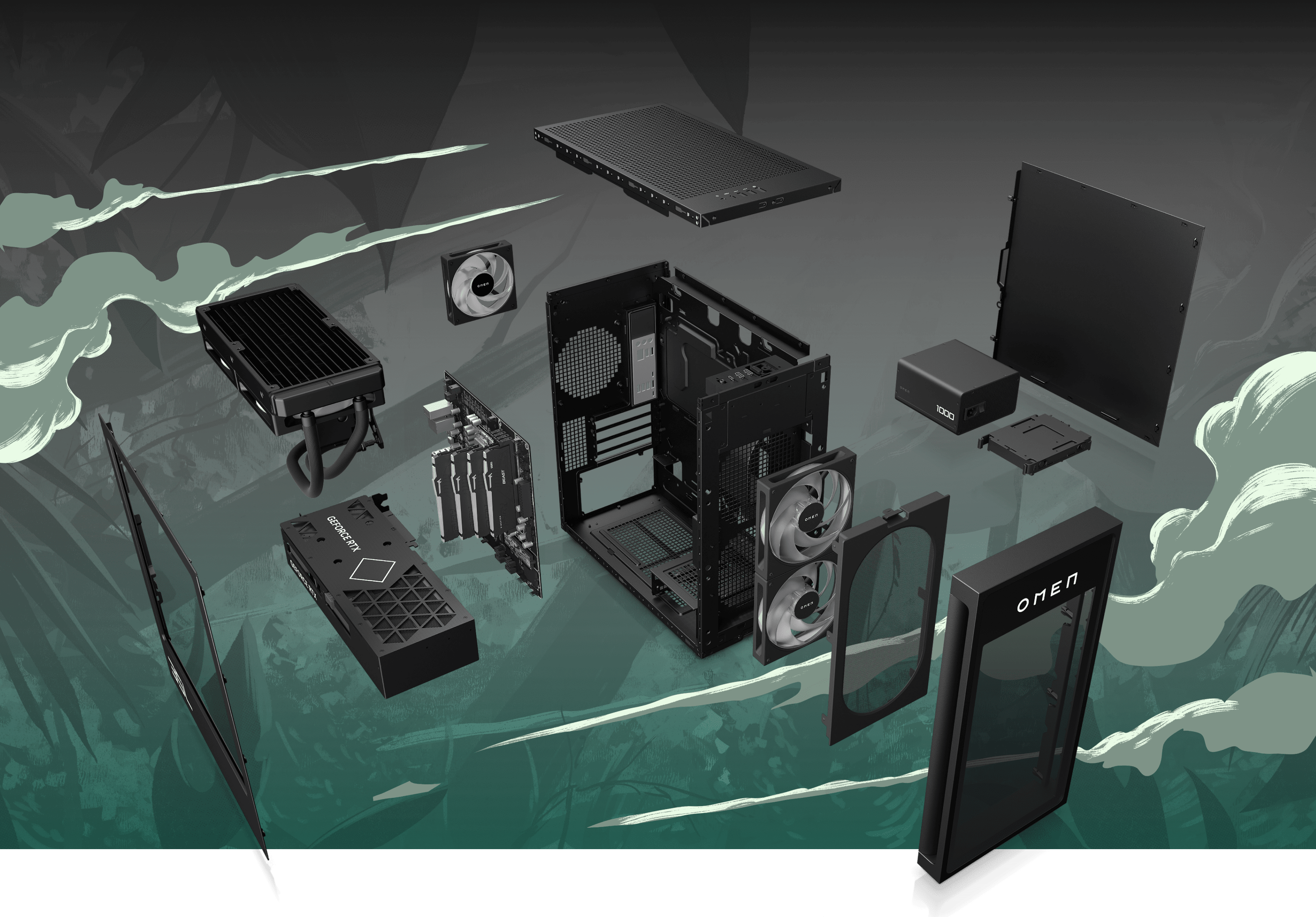 OMEN 35L EXPLODED VIEW​