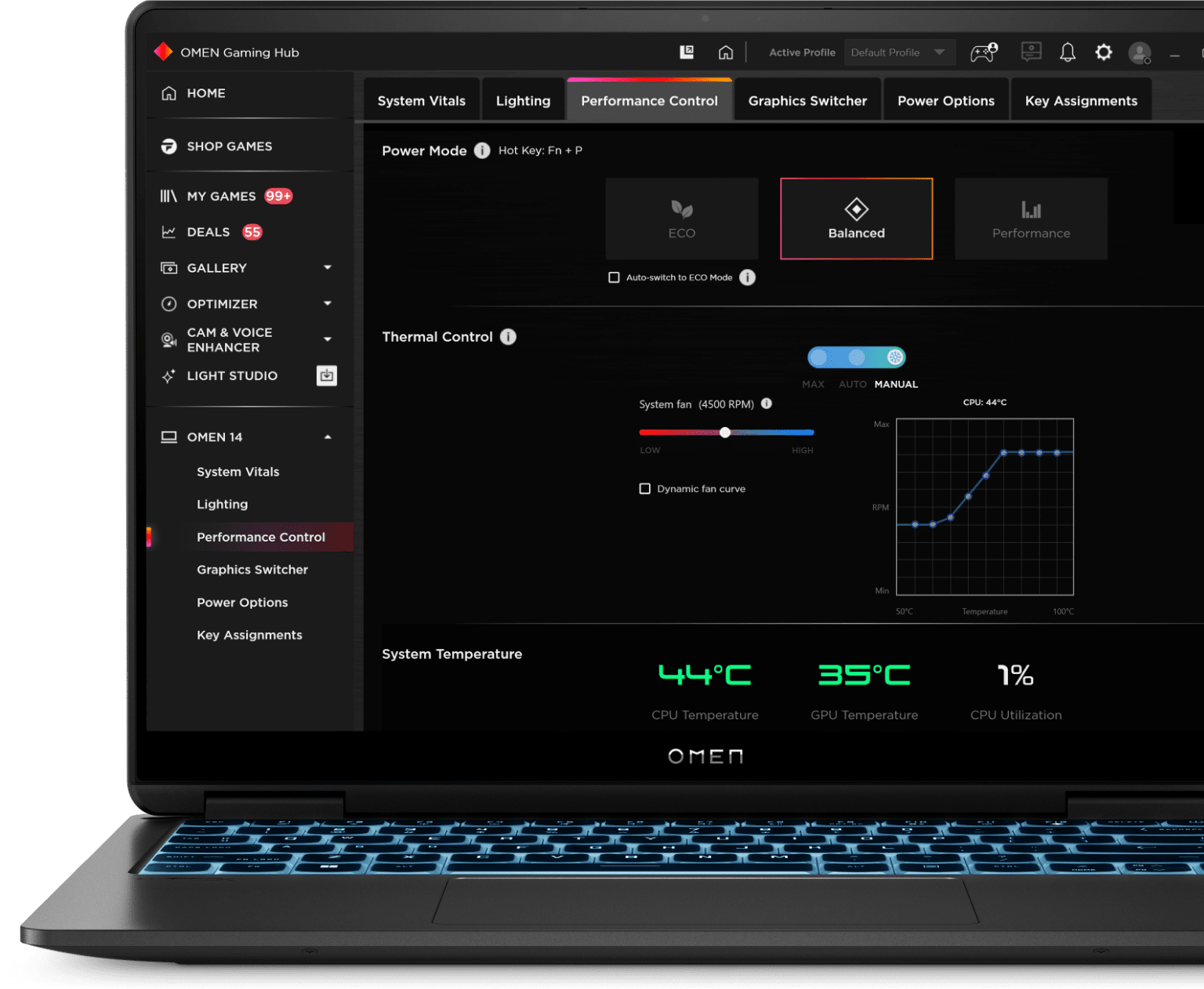 OMEN TEMPEST COOLING GO​