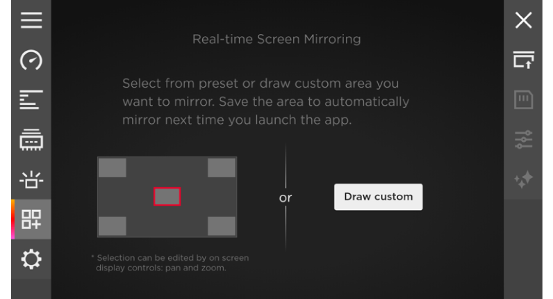 REAL-TIME SCREEN MIRRORING