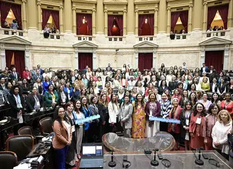 Parliamentarians from 19 countries and representatives of regional parliaments exchanged experiences and challenges of the Regional Gender Agenda during the #ForoParlamentario held within the framework of the #XVConferenciaMujerALC 2022.
